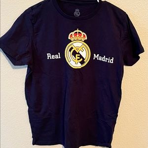 Real Madrid shirt, size medium.